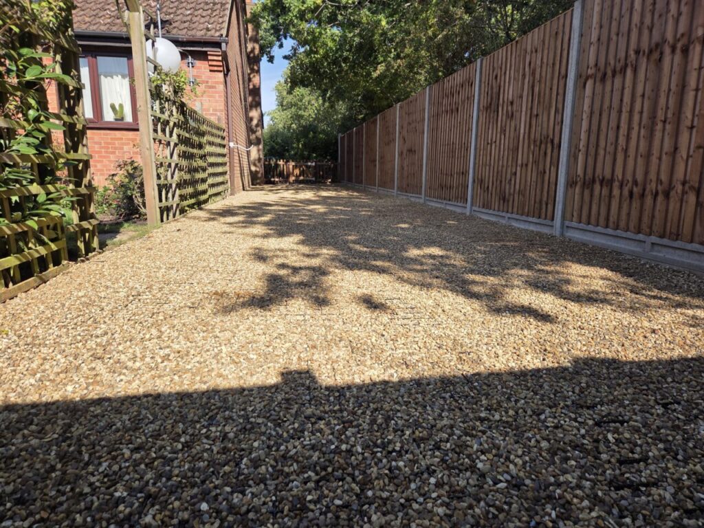 Garden Clearance And Fence Installation In Mattishall (2)