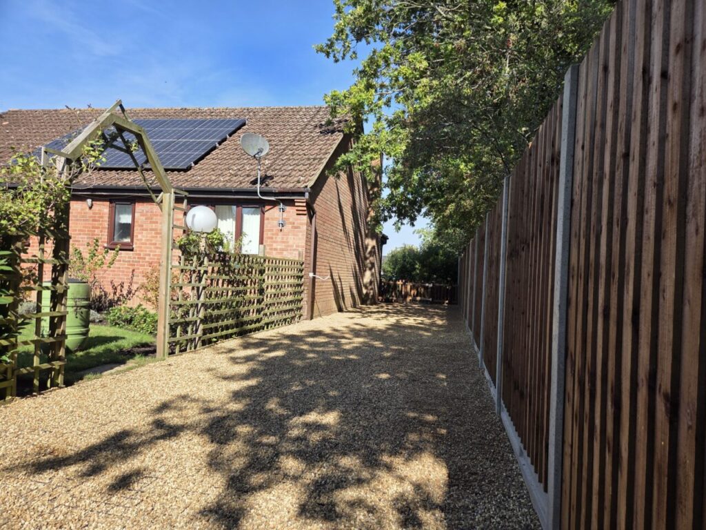 Garden Clearance And Fence Installation In Mattishall (3)