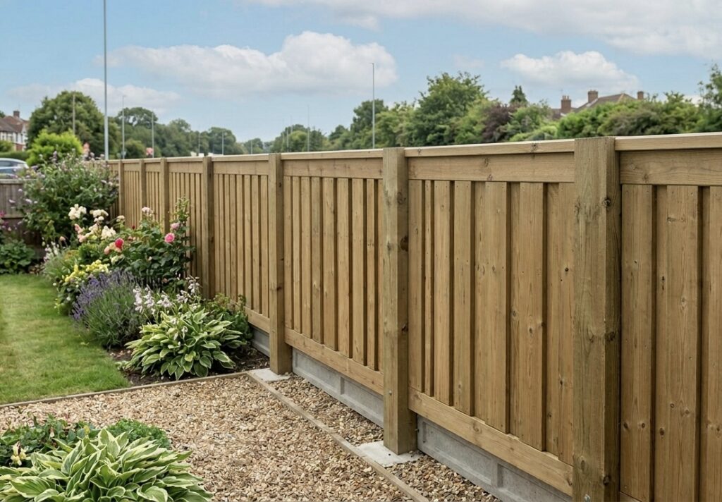 image of acoustic fence panels