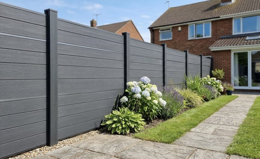 image of composite fencing
